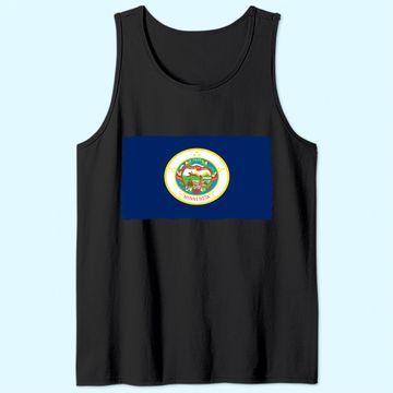 Discover Minnesota Flag Tank Top