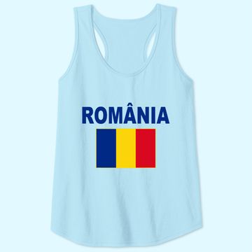 Discover Romania Flag Tank Top