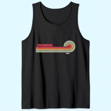 Discover Columbus Ohio City State Hometown Vintage Tank Top