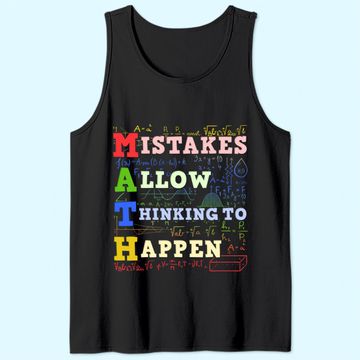 Discover Math Teacher Math Student Mathematics Tank Top