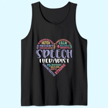 Discover Speech Language Pathology Speech Therapy Tank Top