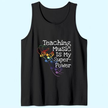 Discover Music Teacher Tank Top