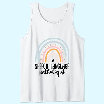 Discover Speech Language Pathologist Speech Therapy Tank Top