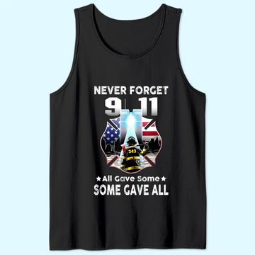 Discover Never Forget 9-11-2001 20th Anniversary Tank Top