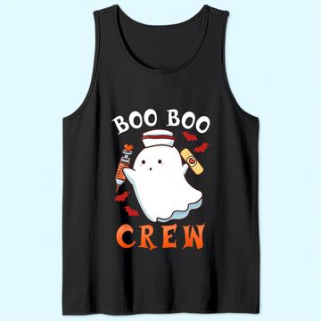 Discover Halloween Nurse Boo Boo Crew Tank Top