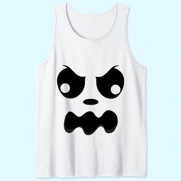 Discover Ghost Face Halloween Tank Top