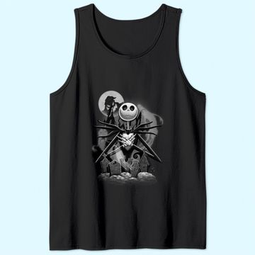 Discover Nightmare Before Christmas Jack Night Scene Tank Top