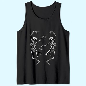 Discover Dance Of Death Macabre Skeleton Tank Top
