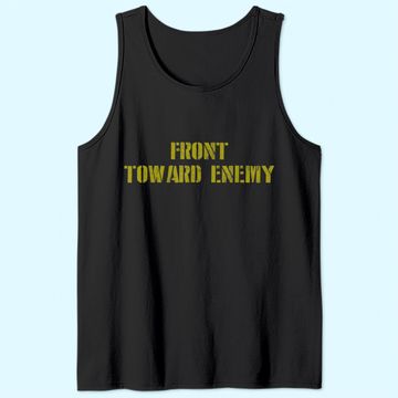 Discover Military Front Toward Enemy Claymore Tank Top