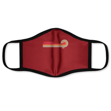Discover Columbus Ohio City State Hometown Vintage Face Mask