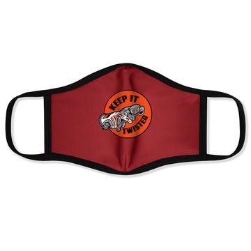Discover Motorcycle Biker Keep It Twisted Face Mask