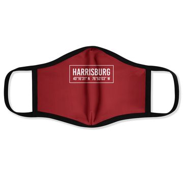 Discover Harrisburg Pa Pennsylvania Face Mask