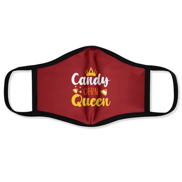 Discover Candy Corn Queen Cute Halloween Day Face Mask