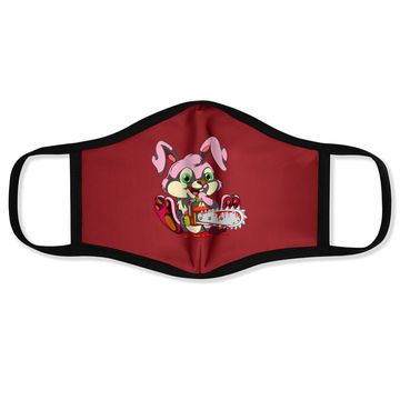 Discover Bloody Chainsaw Bunny Halloween Horror Rabbit Face Mask
