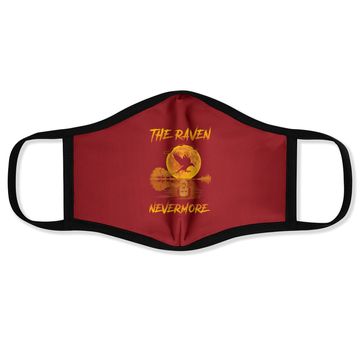 Discover The Raven Nevermore Face Mask