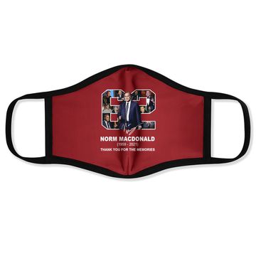 Discover Rip Norm Macdonald 1959-2021 Face Mask