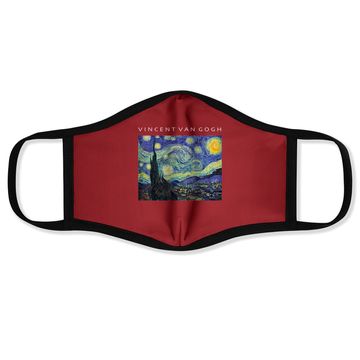 Discover Vincent Van Gogh Starry Night Face Mask