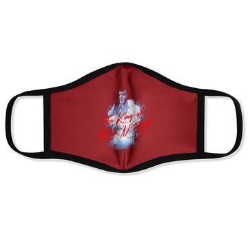 Discover King Of Rock Elvis Presley Face Mask