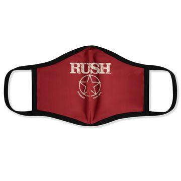 Discover Rush  american Tour 1977 Face Mask