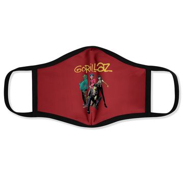Discover Gorillaz Face Mask