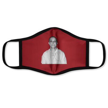Discover Bald Britney Spears Shaved Head Face Mask