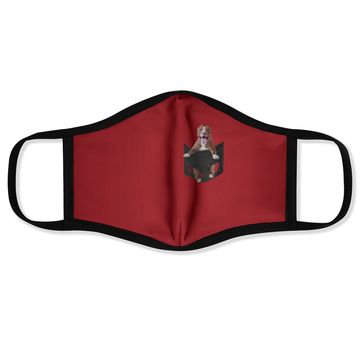 Discover Pitbull In Pocket Face Mask