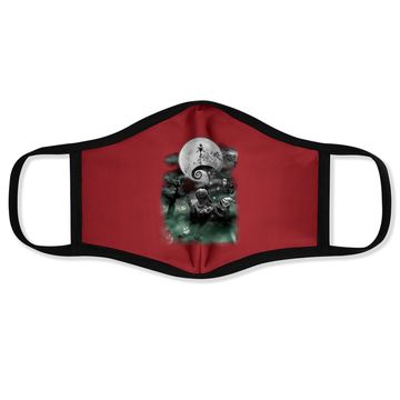 Discover The Nightmare Before Christmas Haunted Scene Face Mask