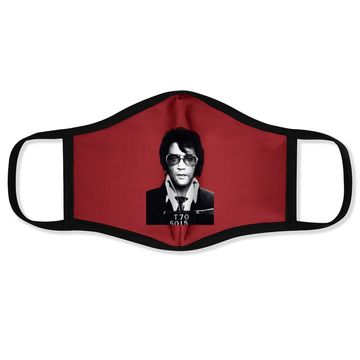 Discover Elvis Presley King Rock N Roll Face Mask