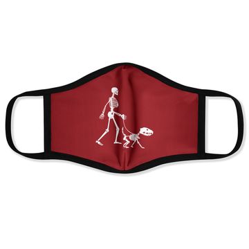 Discover Skeleton Dog Face Mask