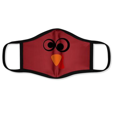 Discover Cute Turkey Fall Thanksgiving Face Mask