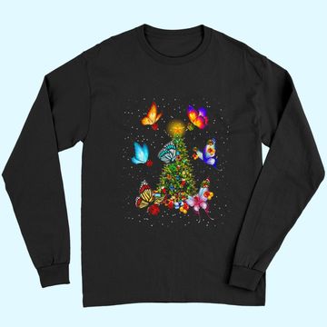 Discover Butterfly Christmas Tree Long Sleeves