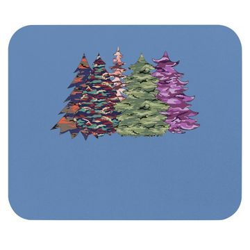 Discover Camouflage Christmas Trees Mouse Pads