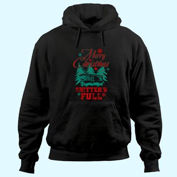Discover Merry Christmas Shitter's Full Classic Hoodies