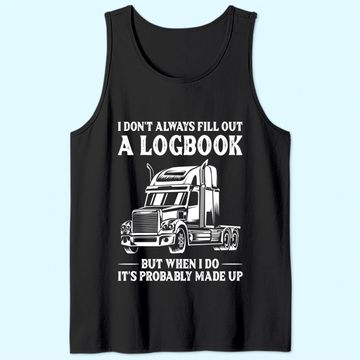 Discover Trucker Drivers Big Rig Tank Top
