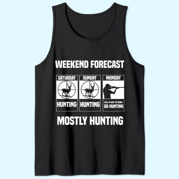 Discover Weekend Forecast Mostly Hunting Tank Top