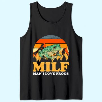 Discover MILF Man I Love Frogs Tank Top