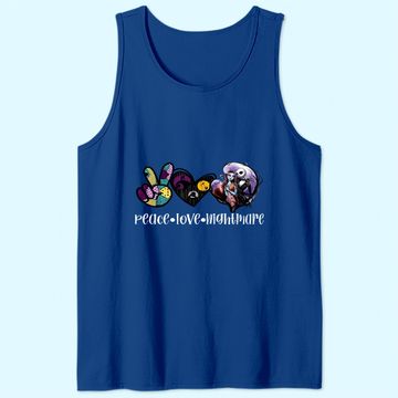 Discover Peace Love Night Mare Tank Top