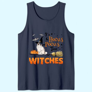 Discover Hocus Pocus Time Wiches Cat Classic Tank Top