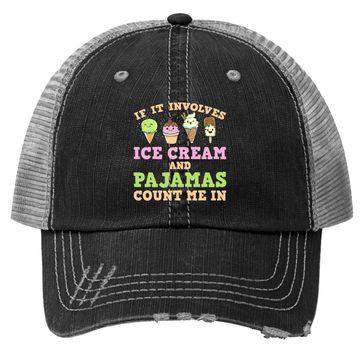 Discover Ice Cream Trucker Hat