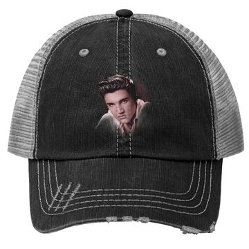 Discover Trevco Elvis Presley The Stare Trucker Hat