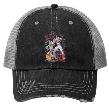 Discover Elvis Presley Eagle Elvis Adult Regular Fit Trucker Hat