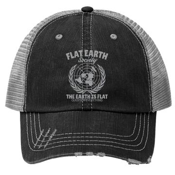 Discover Flat Earth Society Trucker Hat