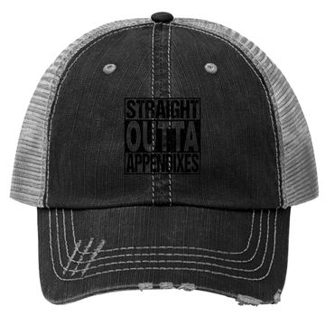 Discover Appendix Surgery Trucker Hat Appendectomy Survivor Gag Gift