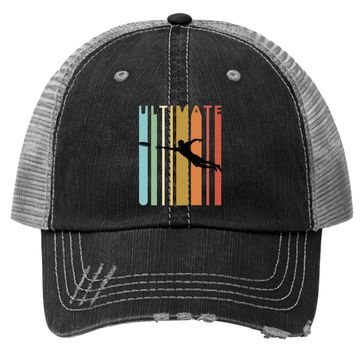 Discover Retro Ultimate Frisbee Trucker Hat