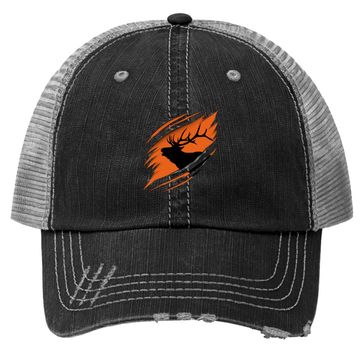 Discover Elk Hunting Premium Trucker Hat