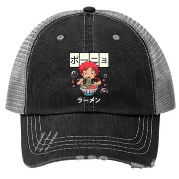 Discover Ponyo Goldfish Ratrucker Hat