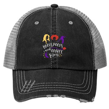 Discover Hocus Pocus Halloween Casual Short Sleeve Trucker Hat