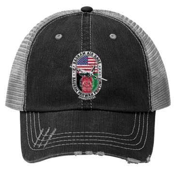 Discover Bagram Air Base Airfield Usaf Afghanistan Trucker Hat