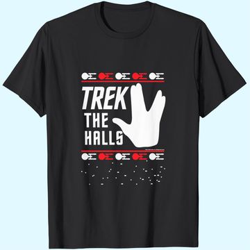 Discover Star Trek The Halls Ugly Christmas Classic T-Shirts