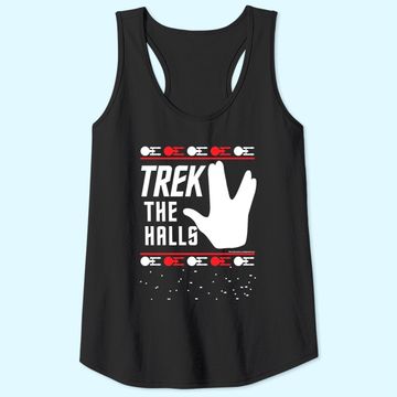 Discover Star Trek The Halls Ugly Christmas Classic Tank Tops
